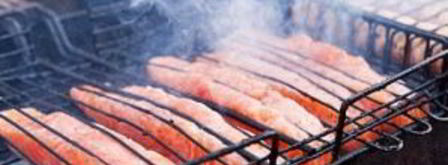 салат цезарь с красной рыбой. Шаг 3