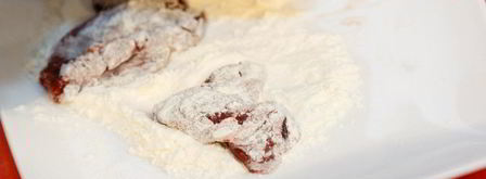 салат цезарь с куриной печенью. Шаг 3