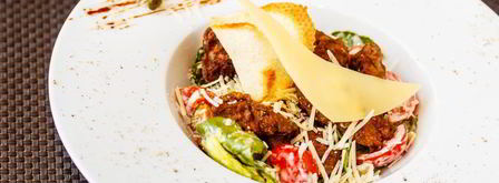 салат цезарь с куриной печенью. Шаг 8