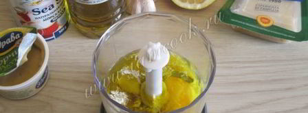 соус для салата цезарь. Шаг 9