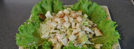 цезарь с курицей. Шаг 17