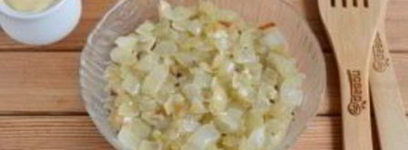 слоеный салат пчелкин. Шаг 8