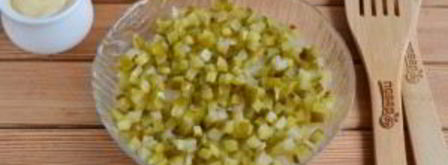 слоеный салат пчелкин. Шаг 9