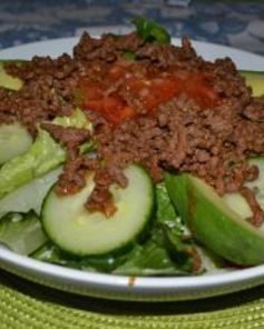 Тако-салат в мексиканском стиле