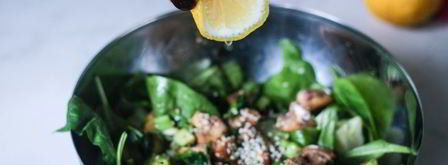 теплый вегетарианский салат. Шаг 8