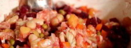 винегрет с фасолью. Шаг 7