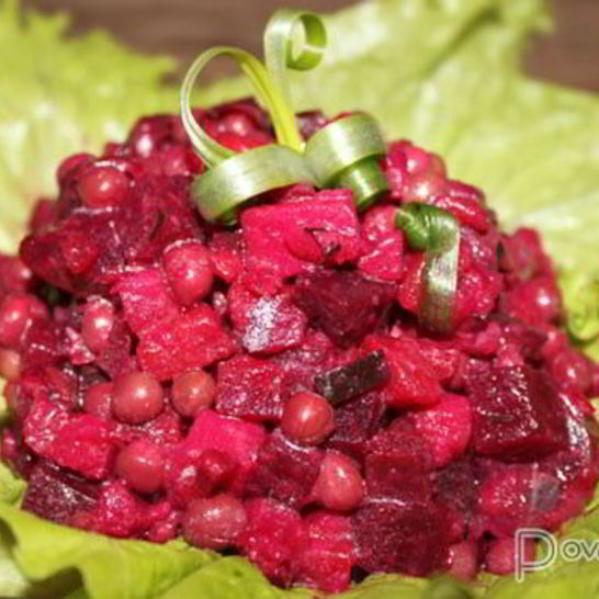 Рецепт винегрета с сельдью