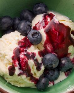 Чернично-лаймовый соус