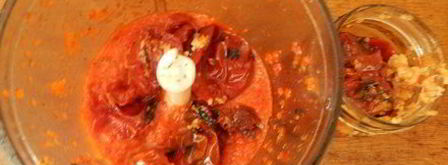 дип из запеченных перцев и томатов. Шаг 3