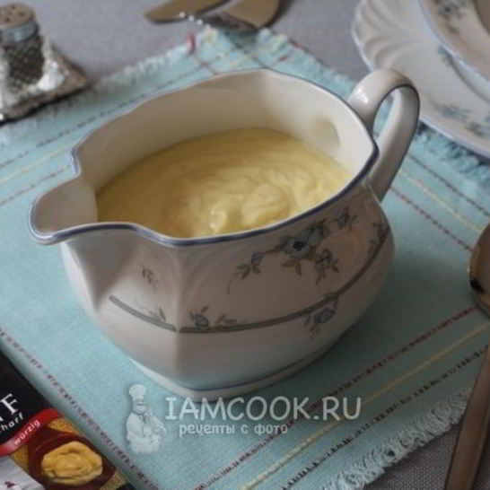 Рецепт горчичного соуса по-немецки