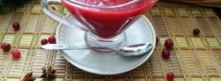 клюквенный соус с яблоком. Шаг 6