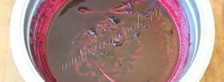 малиновый соус. Шаг 4