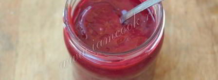 малиновый соус. Шаг 6