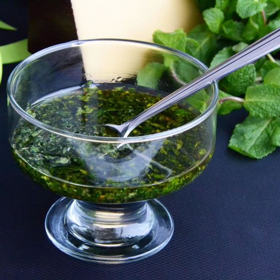 Рецепт мятного соуса