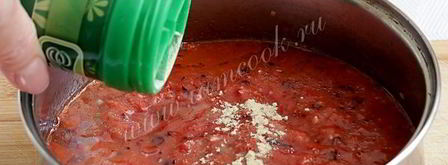 острый соус из слив и перца. Шаг 8