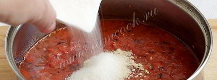 острый соус из слив и перца. Шаг 9