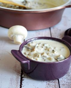 Сливочно-грибной соус