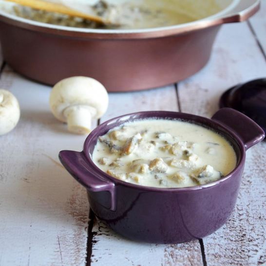 Рецепт сливочно-грибного соус