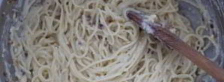 соус для пасты карбонара. Шаг 8