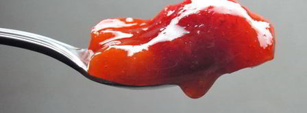 соус из ревеня и клубники. Шаг 9