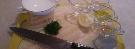 тартар из лосося. Шаг 2