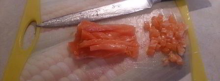 тартар из лосося. Шаг 12