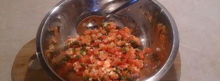 тартар из лосося. Шаг 16