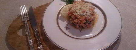 тартар из лосося. Шаг 17