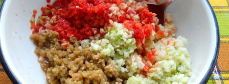 соус томатный с яблоками и баклажанами в мультиварке. Шаг 5