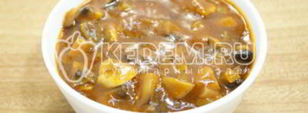 томатный соус с грибами. Шаг 6