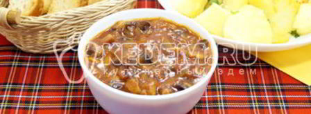 томатный соус с грибами. Шаг 7