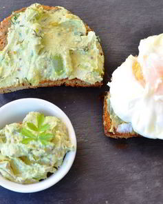 Творожно-авокадовый соус