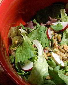 Заправка для салата с луком-шалотом и грейпфрутом