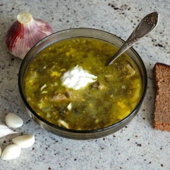 Рецепт борща из крапивы