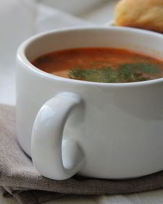 Борщ из кролика