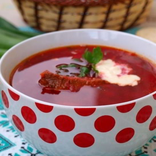 Рецепт борща из телятины