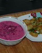 Борщ холодный