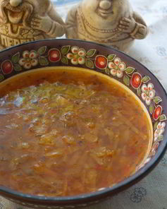 Борщ куриный