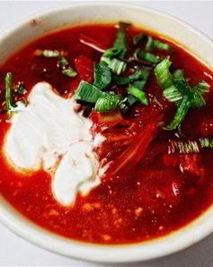 Борщ мясной