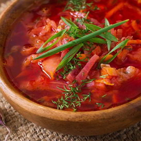 Рецепт борща по-французски