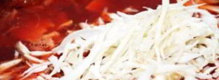 борщ с фасолью без мяса. Шаг 5