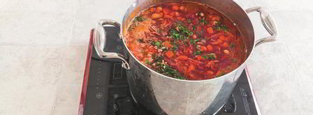 борщ с фасолью. Шаг 6