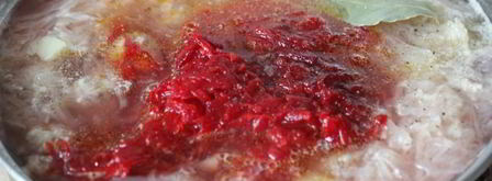 борщ с фрикадельками. Шаг 6