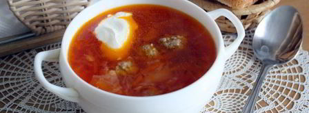 борщ с фрикадельками. Шаг 8