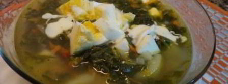 борщ с капустой и щавелем. Шаг 4