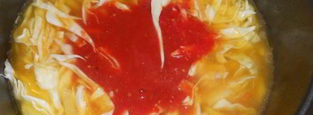 борщ с килькой в мультиварке. Шаг 5