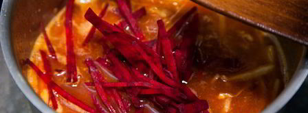 борщ с копченой скумбрией. Шаг 6