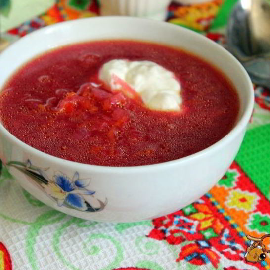 Рецепт борща с квашеного капустого