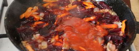 борщ с телячьим языком. Шаг 4