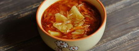 борщ с тушеной капустой. Шаг 10